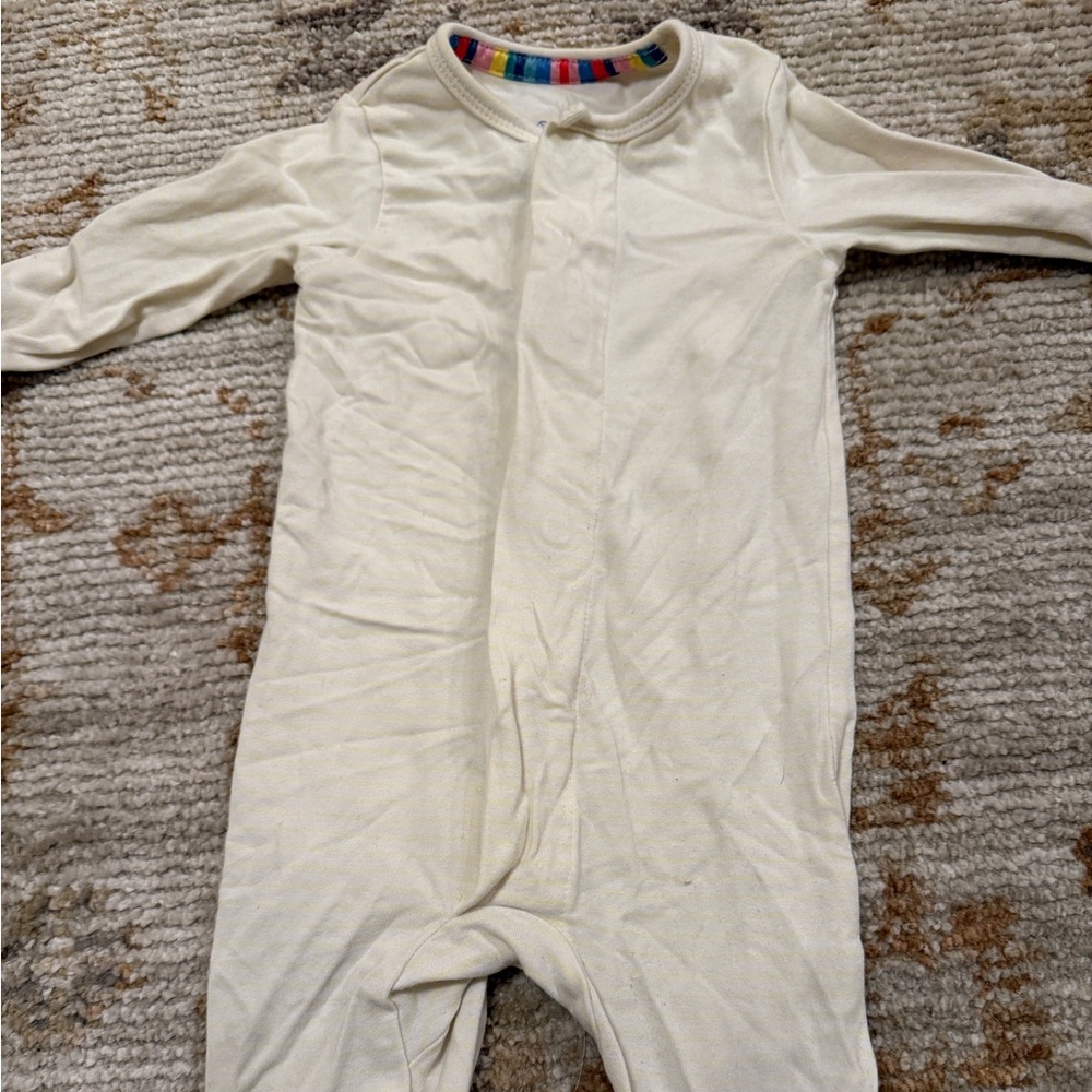 Magnetic Me 3-6 month Yellow One Piece